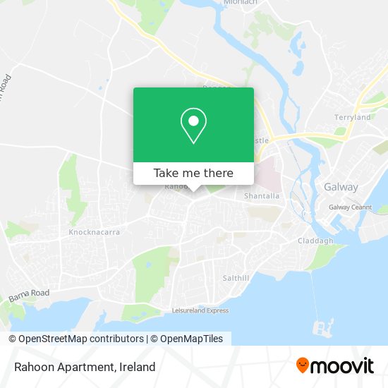 Rahoon Apartment map