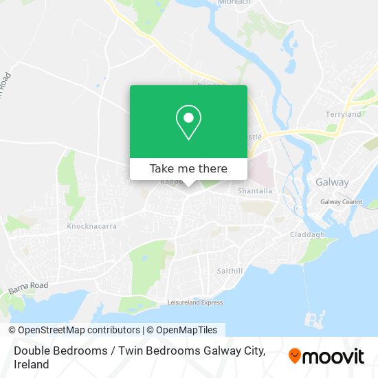 Double Bedrooms / Twin Bedrooms Galway City map