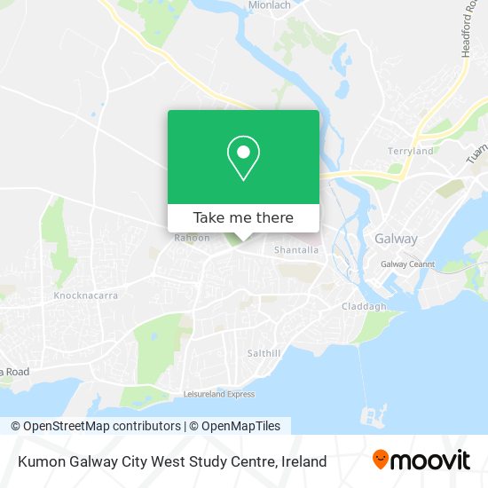 Kumon Galway City West Study Centre plan