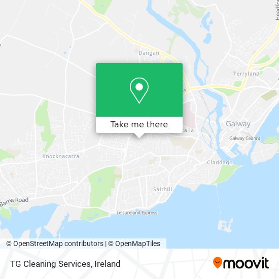 TG Cleaning Services map