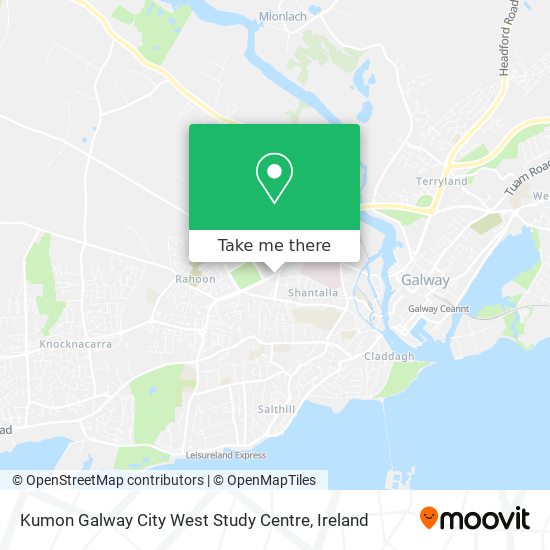 Kumon Galway City West Study Centre plan