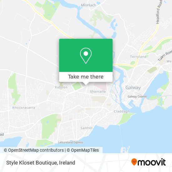 Style Kloset Boutique map