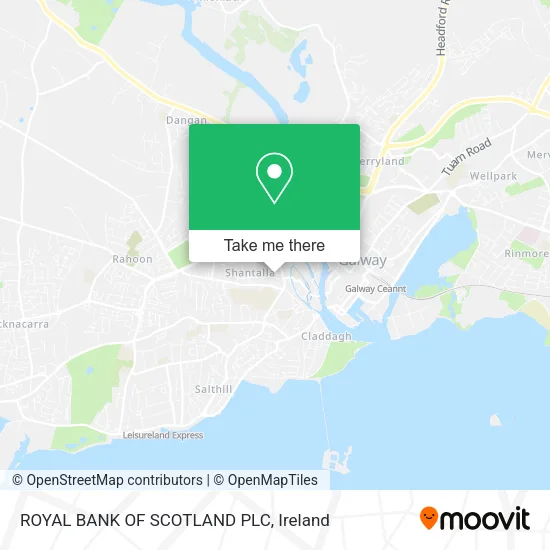 ROYAL BANK OF SCOTLAND PLC map