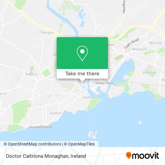Doctor Caitriona Monaghan map