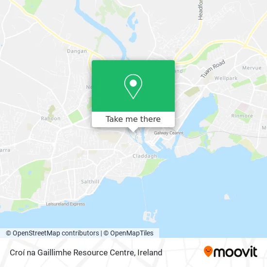 Croí na Gaillimhe Resource Centre map