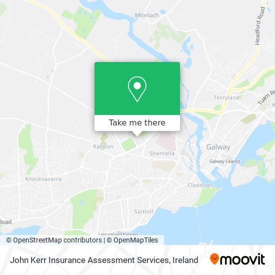 John Kerr Insurance Assessment Services map