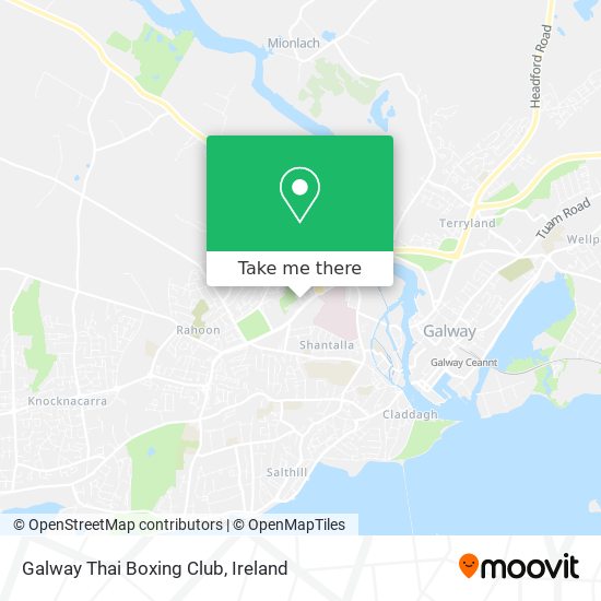 Galway Thai Boxing Club map