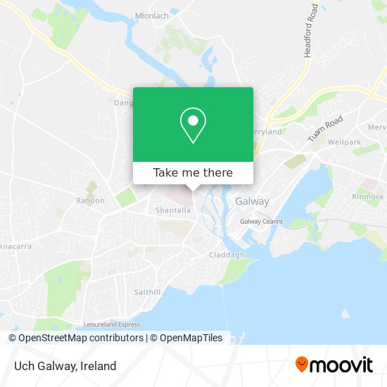 Uch Galway map