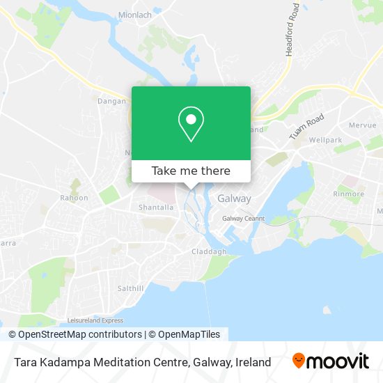 Tara Kadampa Meditation Centre, Galway map