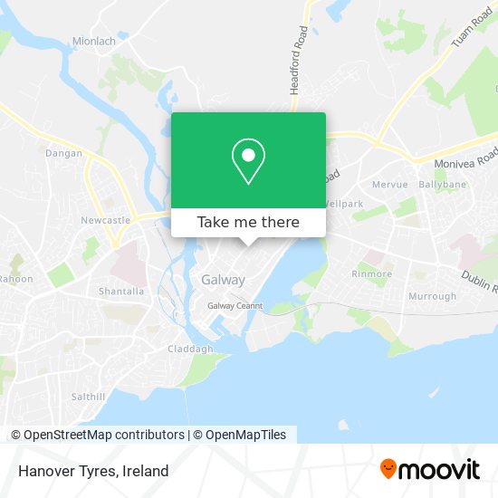 Hanover Tyres map