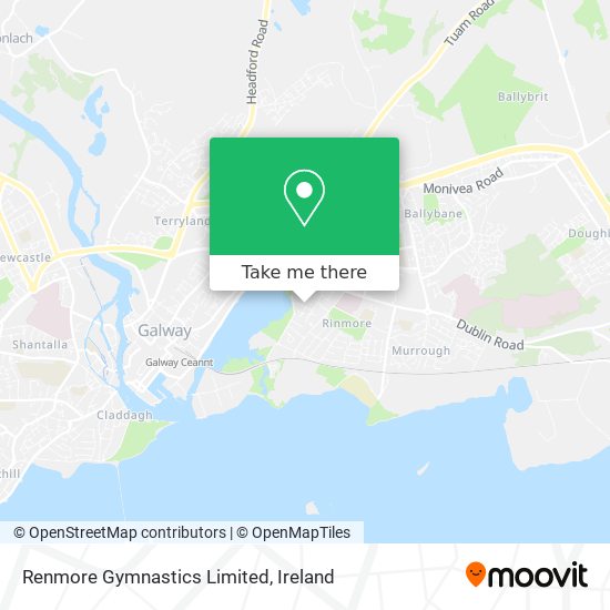 Renmore Gymnastics Limited map