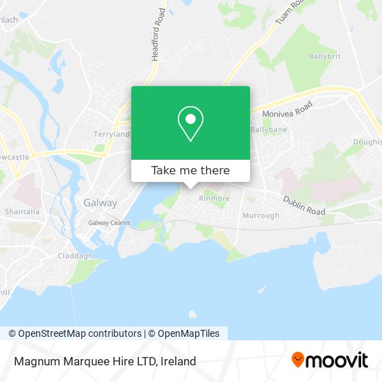 Magnum Marquee Hire LTD map