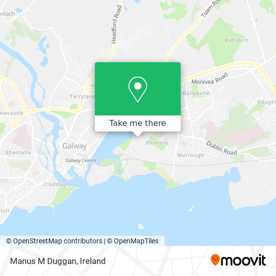 Manus M Duggan map