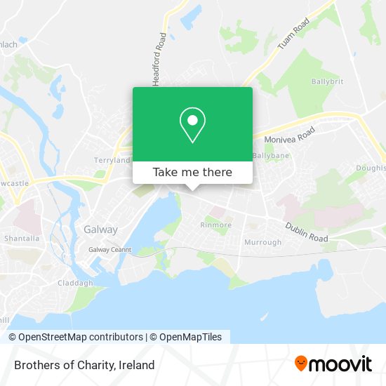 Brothers of Charity map