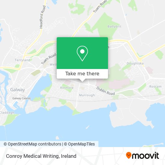 Conroy Medical Writing map