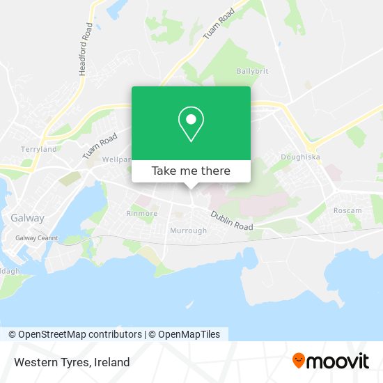 Western Tyres map