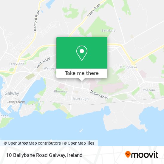 10 Ballybane Road Galway map