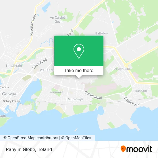 Rahylin Glebe map