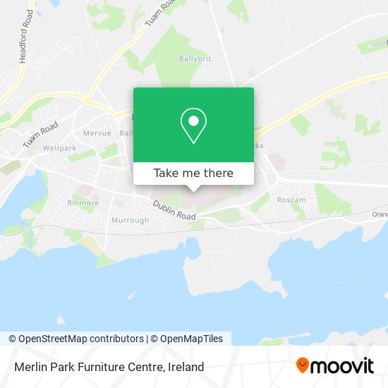 Merlin Park Furniture Centre map
