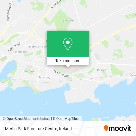 Merlin Park Furniture Centre map
