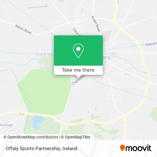 Offaly Sports Partnership map