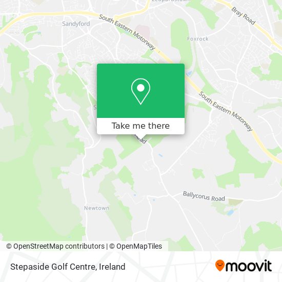 Stepaside Golf Centre map