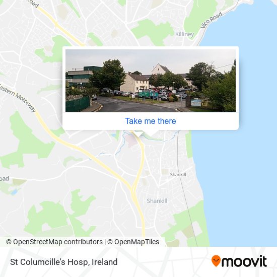 St Columcille's Hosp map