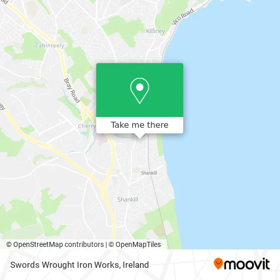 Swords Wrought Iron Works map