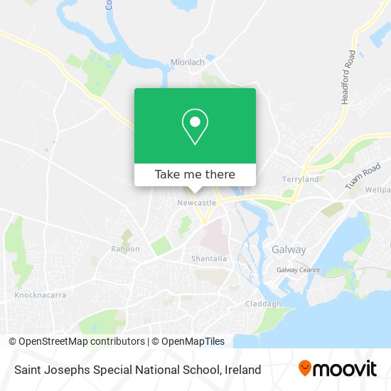 Saint Josephs Special National School map
