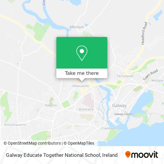Galway Educate Together National School map