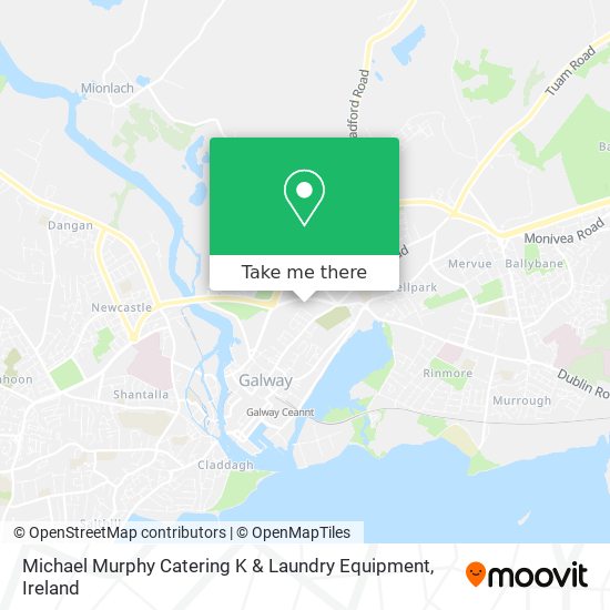 Michael Murphy Catering K & Laundry Equipment map