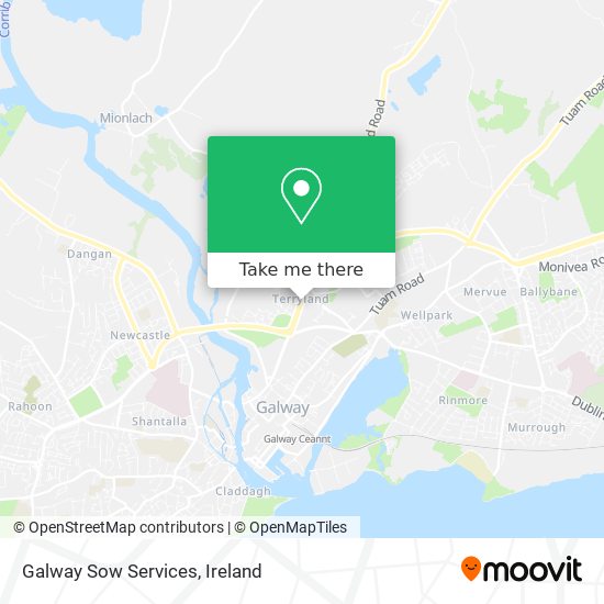 Galway Sow Services map