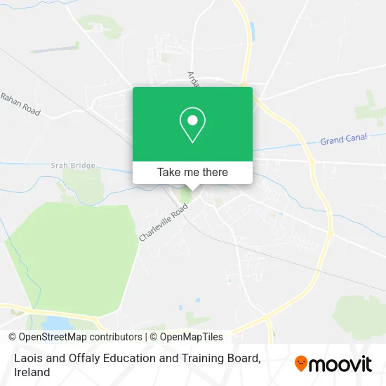 Laois and Offaly Education and Training Board map