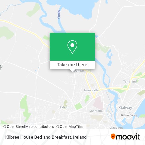 Kilbree House Bed and Breakfast map