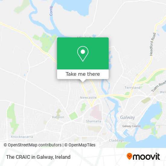 The CRAIC in Galway map