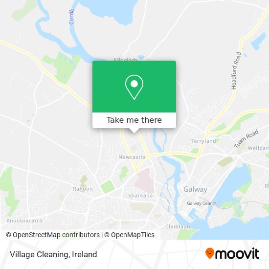 Village Cleaning map