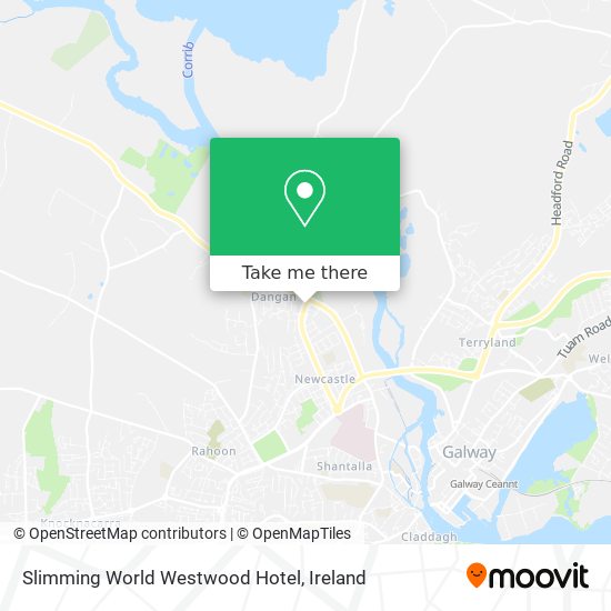 Slimming World Westwood Hotel map