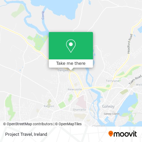 Project Travel map