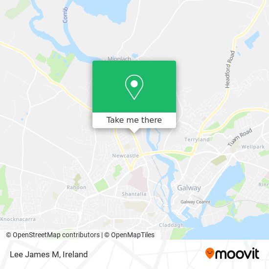 Lee James M map