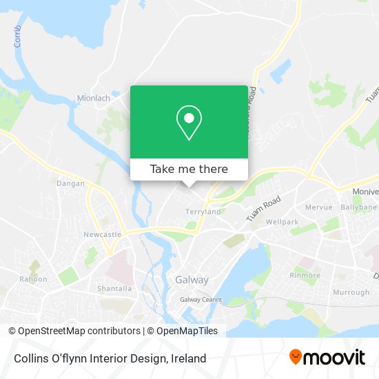 Collins O'flynn Interior Design map