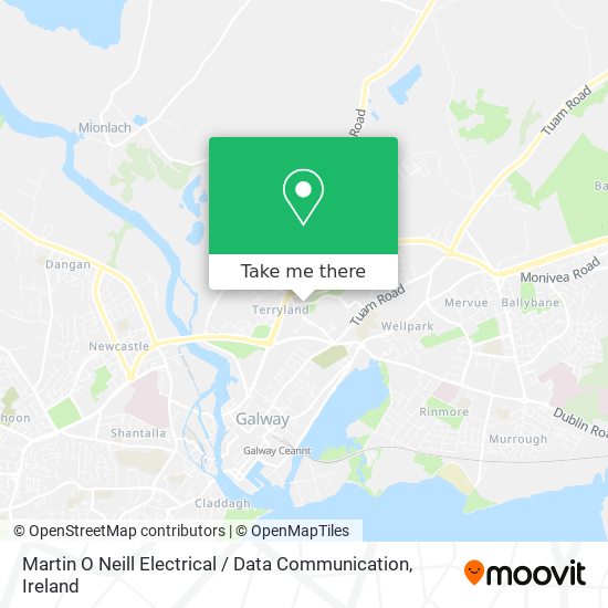 Martin O Neill Electrical / Data Communication map