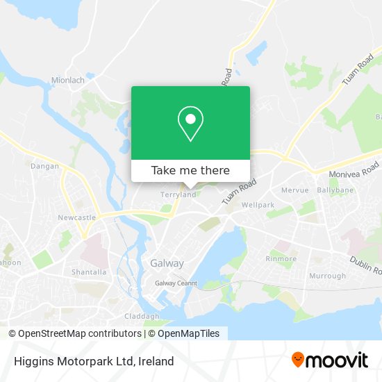 Higgins Motorpark Ltd map