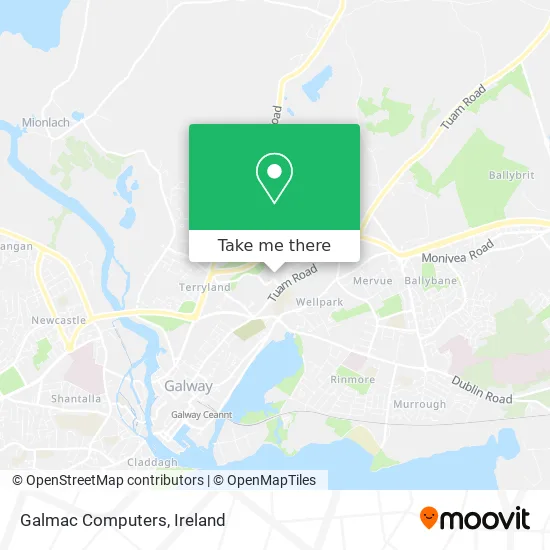 Galmac Computers map