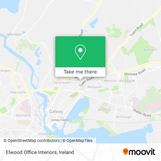 Elwood Office Interiors map