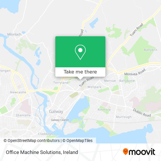 Office Machine Solutions map