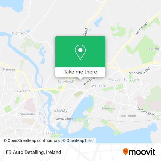 FB Auto Detailing map