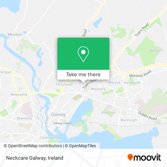 Neckcare Galway map