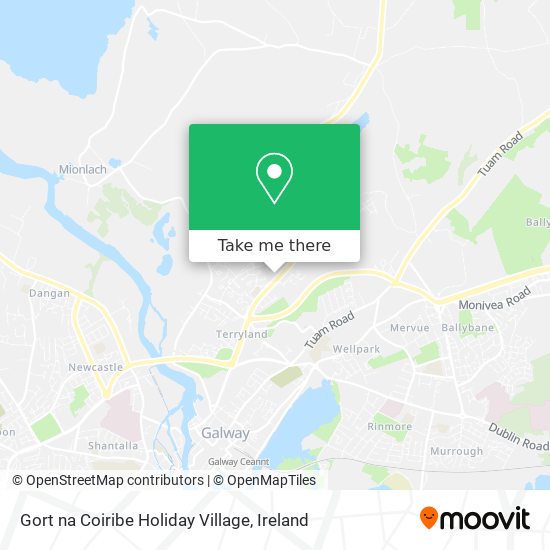 Gort na Coiribe Holiday Village map