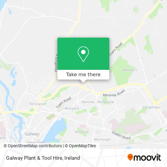 Galway Plant & Tool Hire map