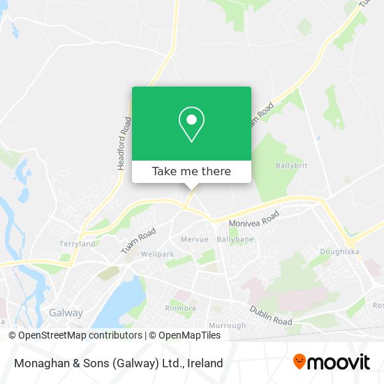 Monaghan & Sons (Galway) Ltd. map